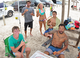 Texas Surf Camp - Bob Hall Pier (bonus pics) - July 11, 2014